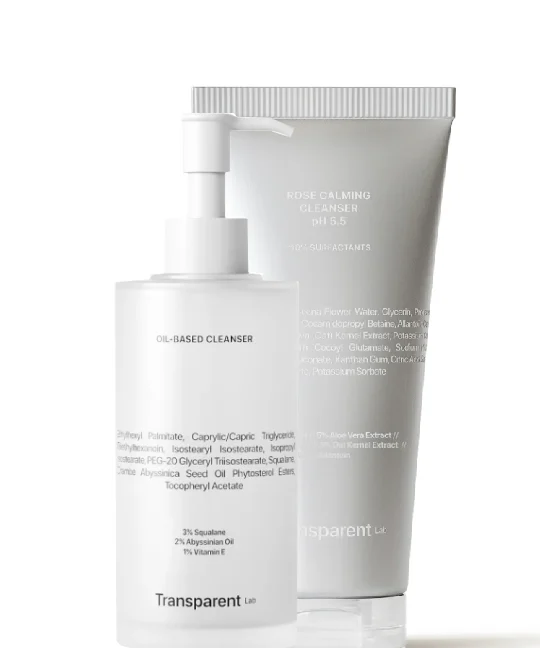 DOUBLE CLEANSING TRANSPARENT LAB
