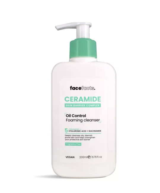 CERAMIDE OIL CONTROL FOAMING CLEANSER - Large - 200ml