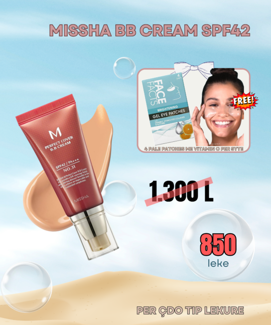 Missha BB Cream + Eye patches