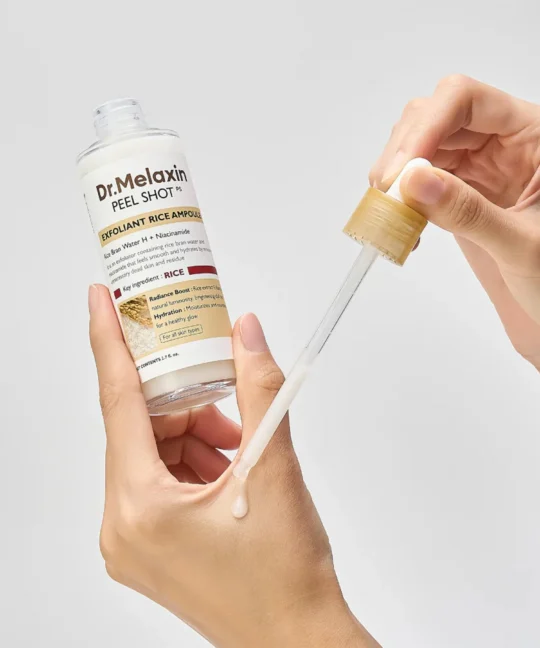 Dr.Melaxin – Peel Shot Exfoliant White Rice Ampoule
